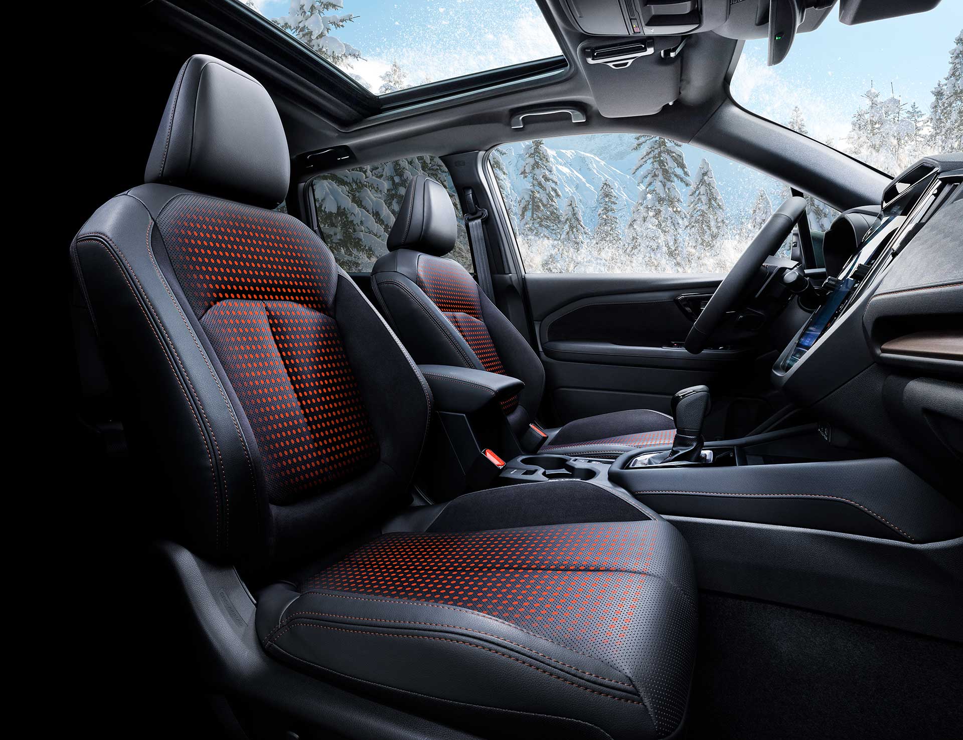 subaru forester 2025 salono priekis