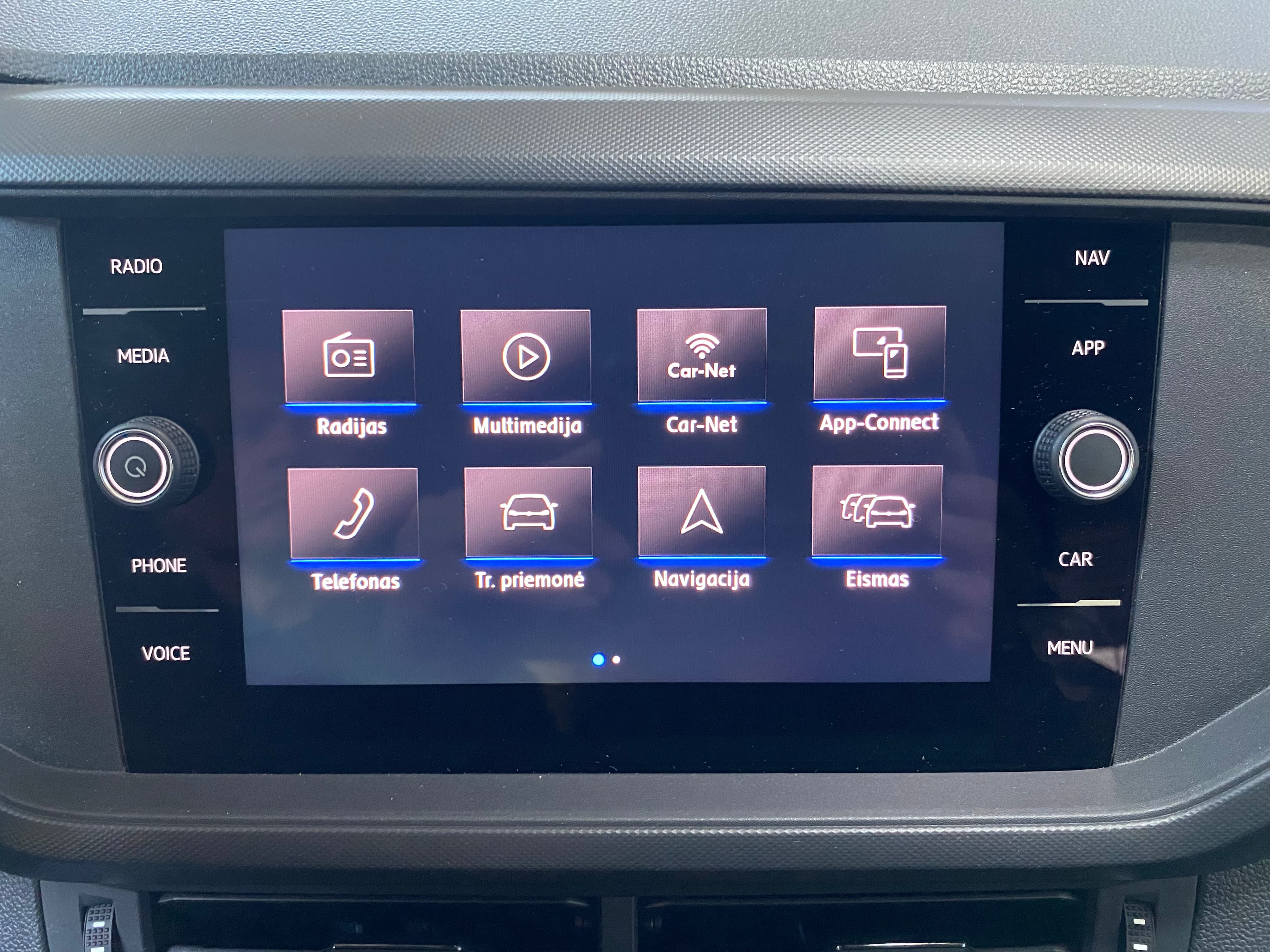 2019 VW T-Cross parktronikai