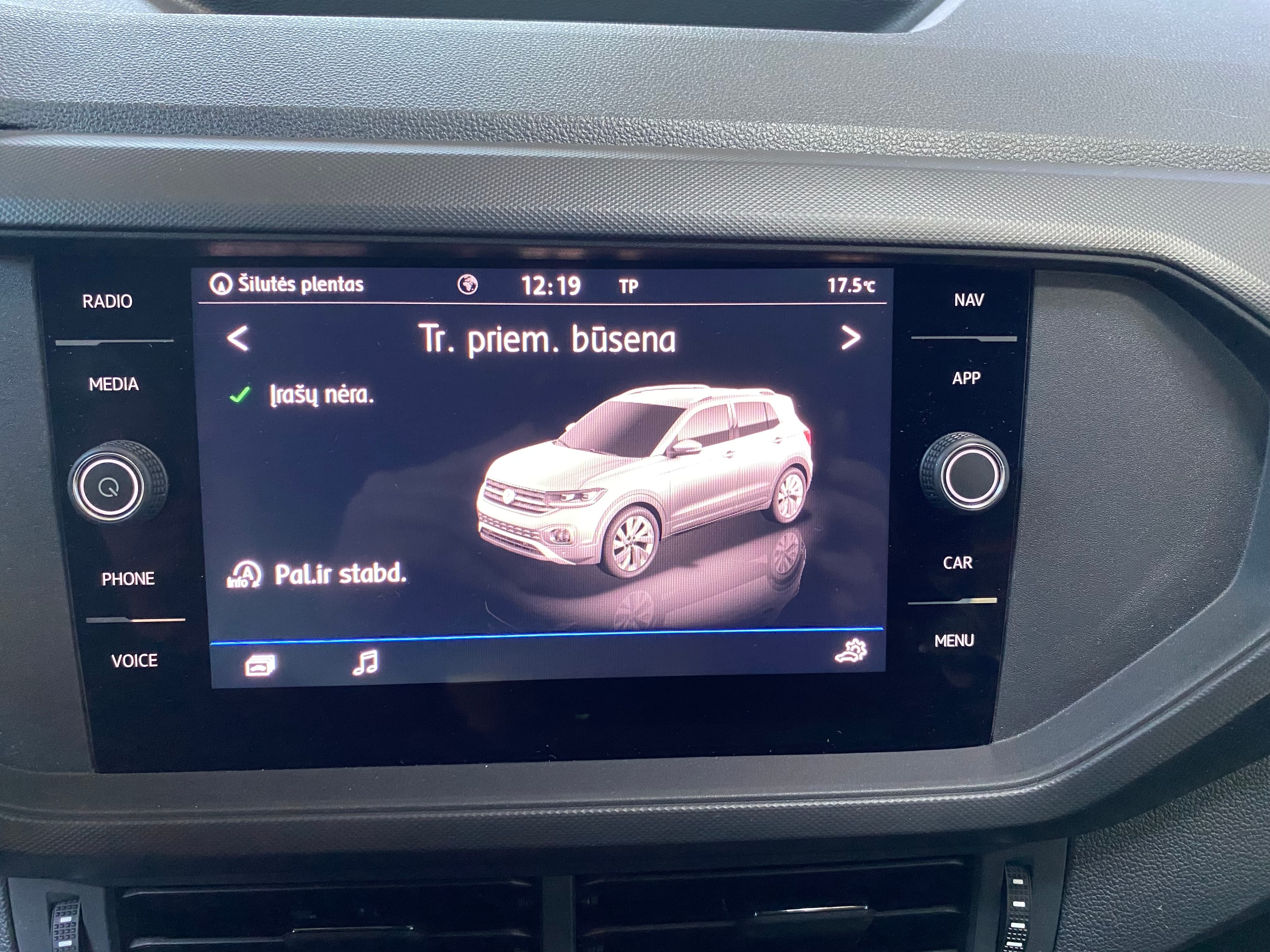 2019 VW T-Cross busena
