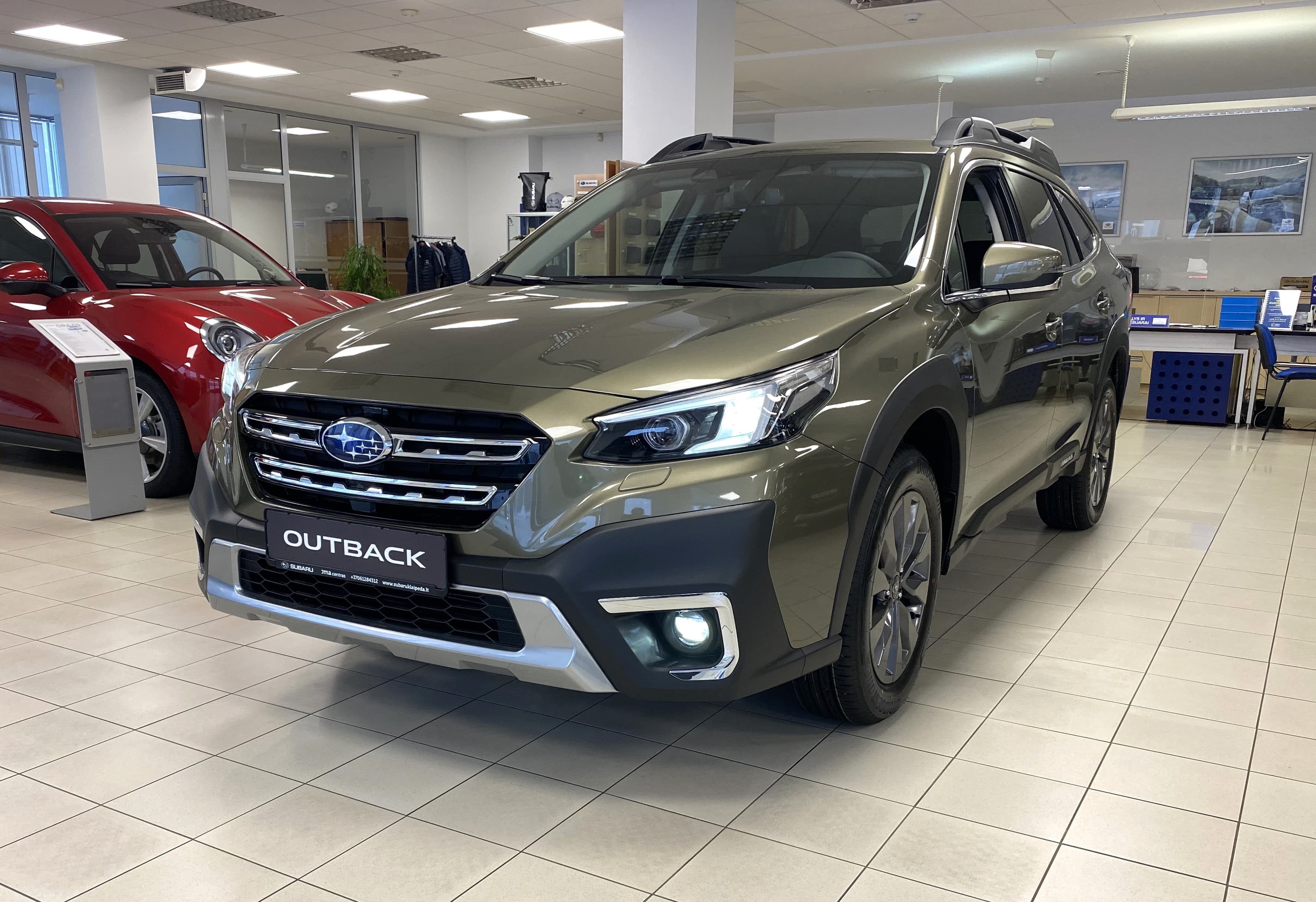 Subaru Outback Green 1